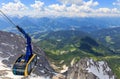 Dachstein View to the alps Royalty Free Stock Photo